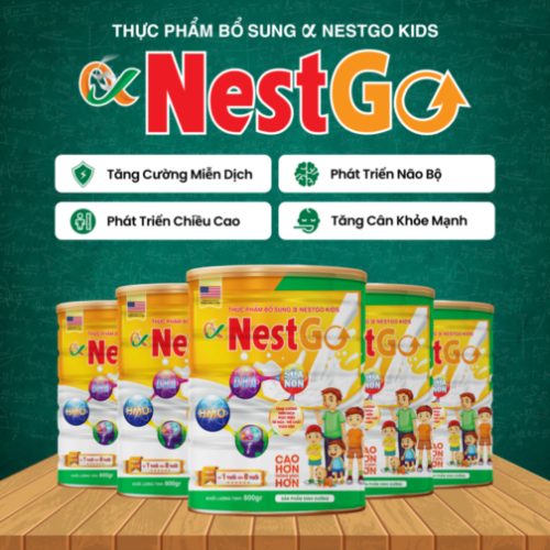 Sữa Alpha Nest Go Kids 800g