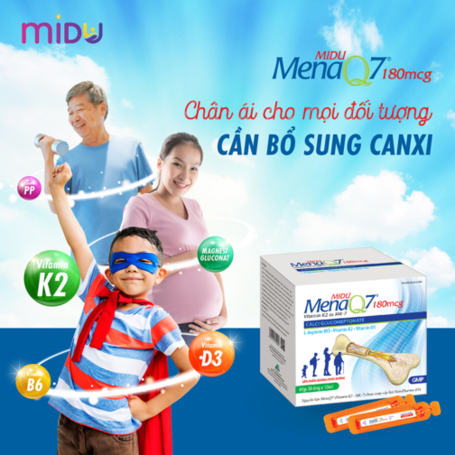 canxi midu chiều cao vượt trội