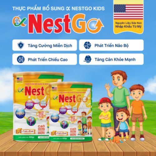 Sữa Alpha Nest Go Kids 800g