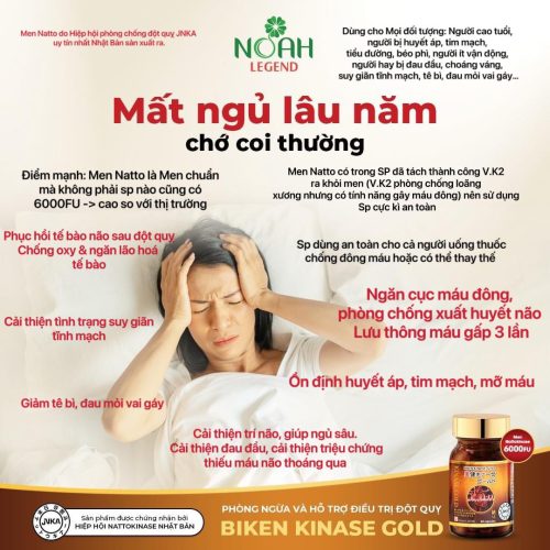 công dụng sức khỏe BIKEN KINASE GOLD