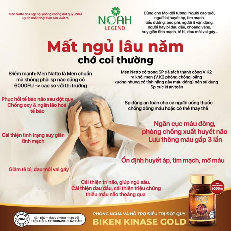 công dụng sức khỏe BIKEN KINASE GOLD