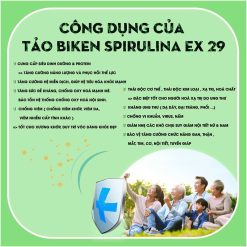 Công dụng của tảo BIKEN SPIRULINA EX 29