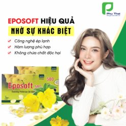 Eposoft 500 Cân bằng nội tiết tố, làm đẹp da