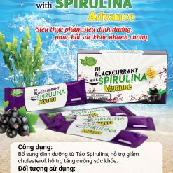 tảo xoắn TH-Blackcurrant with Spirulina Advance