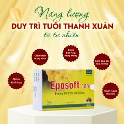 Eposoft 500 Cân bằng nội tiết tố, làm đẹp da